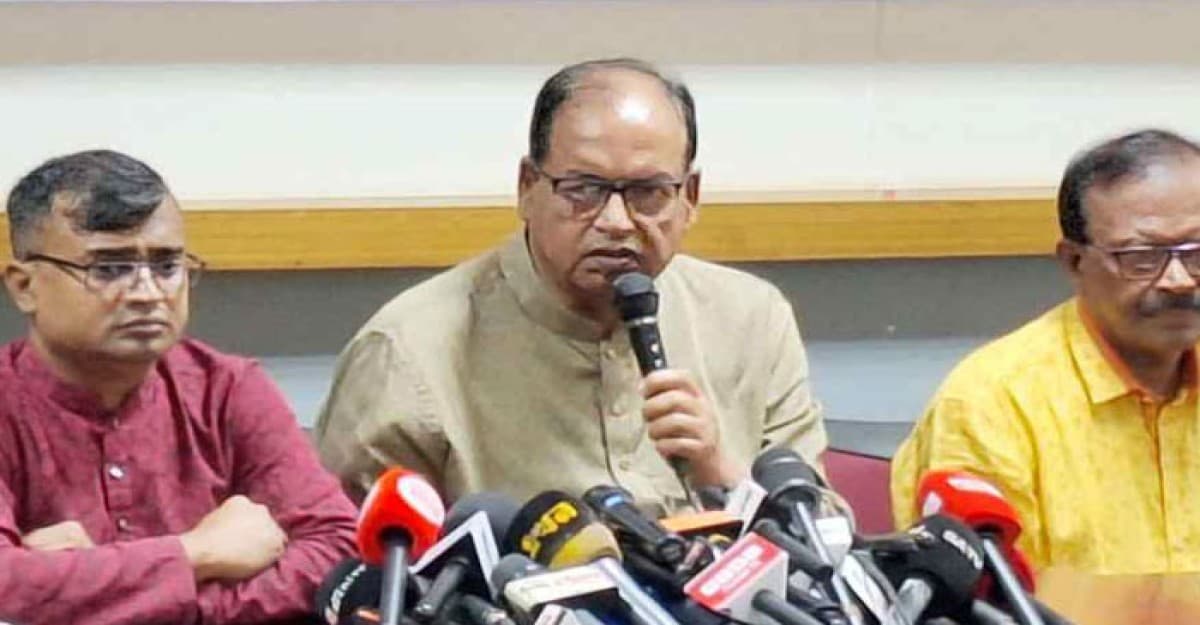 আওয়ামী লীগকে ফেরানোর ষড়যন্ত্র চলছে: শামসুজ্জামান দুদু