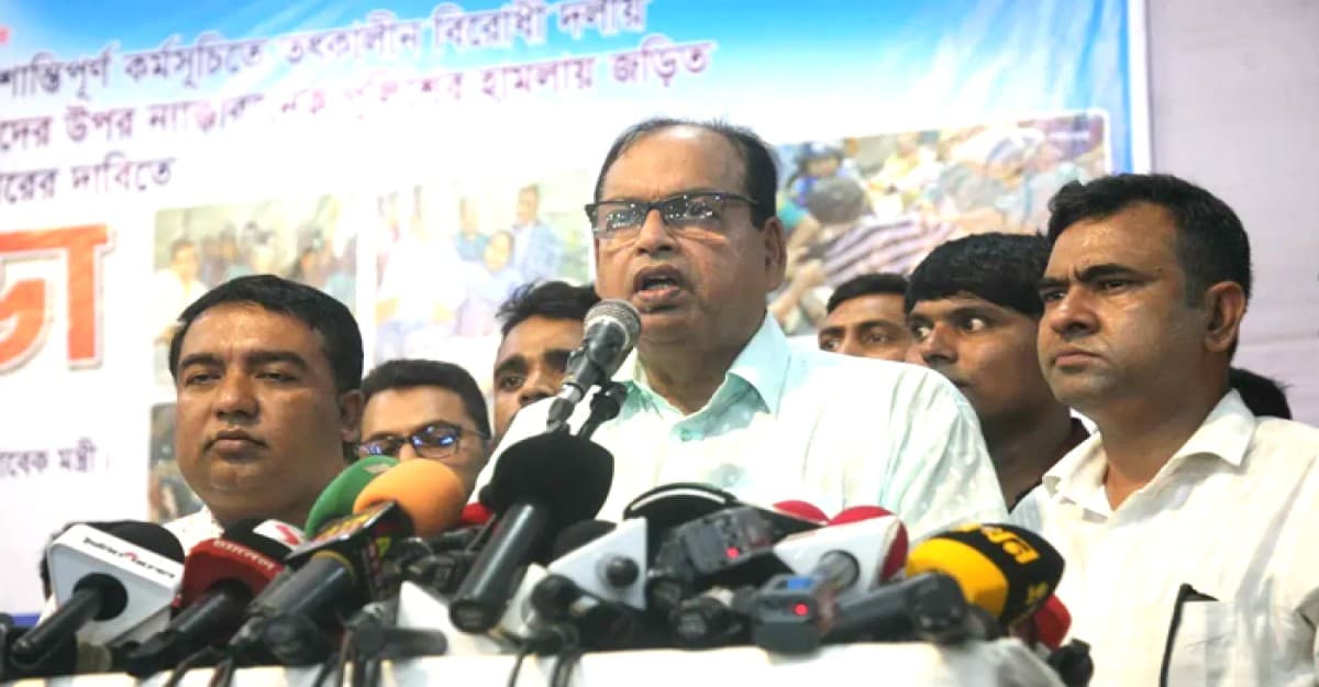 নির্বাচন হলে বোঝা যাবে কোন দল কতটা শক্তিশালী: শামসুজ্জামান দুদু