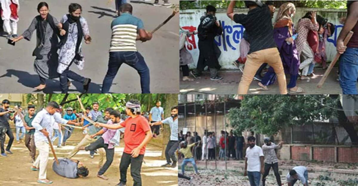 ১৫ জুলাই: কোটা সংস্কার আন্দোলনে ছাত্রলীগের হামলা, রণক্ষেত্র ঢাবি