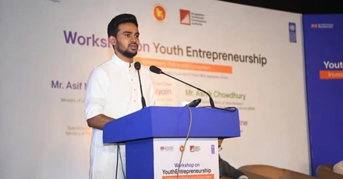 জুলাই অভ্যুত্থানের অন্যতম প্রধান কারণ ছিল বেকারত্ব: আসিফ মাহমুদ