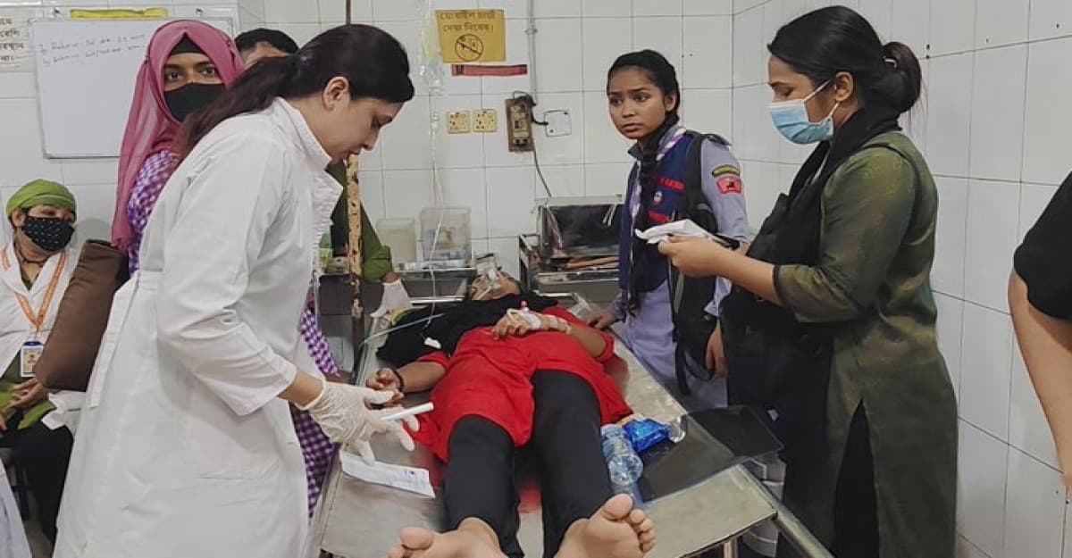 সচিবালয়ে শিক্ষার্থীদের সঙ্গে আইনশৃঙ্খলা বাহিনীর সংঘর্ষ, আহত ৯১