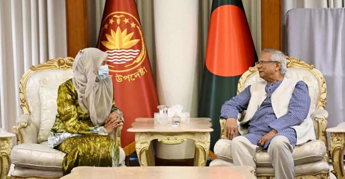 বাংলাদেশ আসিয়ানের সদস্যপদ পেতে মালয়েশিয়ার সমর্থন চেয়েছেন প্রধান উপদেষ্টা