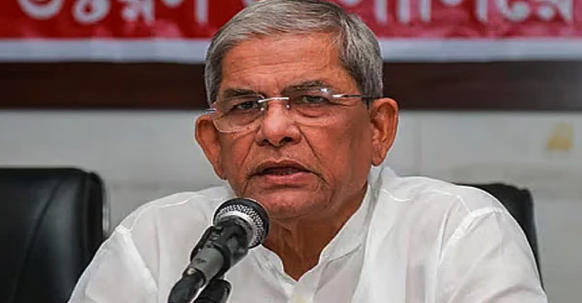 মির্জা ফখরুলের শারীরিক অবস্থা স্থিতিশীল