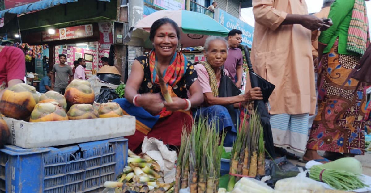 পাহাড়ের জনপ্রিয় সুস্বাদু খাবার বাঁশ কোড়ল
