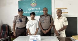পূবাইলে ডাকাতির লুটের মোবাইলসহ আসামি গুলিস্তান থেকে গ্রেপ্তার