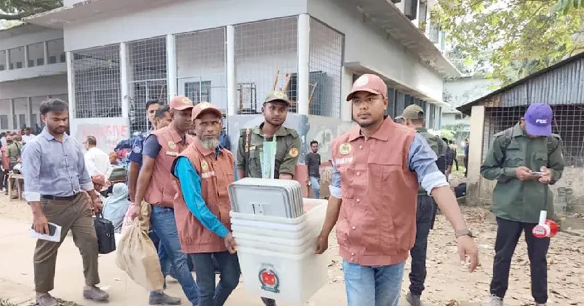 ঠাকুরগাঁও-১ উপনির্বাচন: ১৮৫ কেন্দ্রে সরঞ্জাম বিতরণ সম্পন্ন