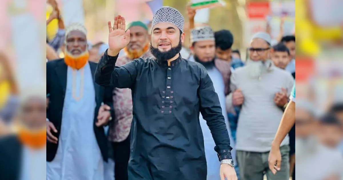 চট্টগ্রাম-৮ আসনে গণসংযোগয়ে তুঙ্গে হাসান আজহারী