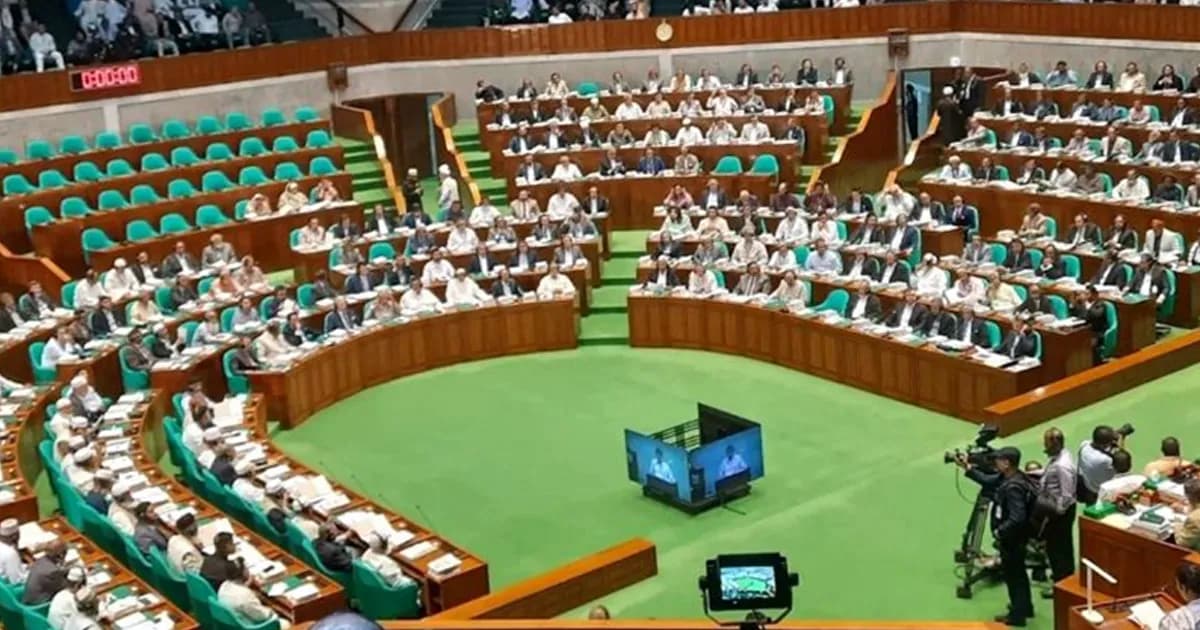 ত্রয়োদশ জাতীয় সংসদের দ্বিতীয় দিনের অধিবেশন শুরু