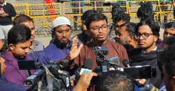 ‘স্বরাষ্ট্র উপদেষ্টার পদত্যাগ না হওয়া পর্যন্ত ঘরে ফিরবো না’