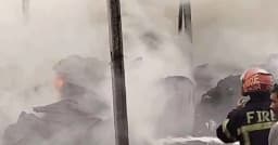 গাজীপুরে ঝুটের গোডাউনে ভয়াবহ অগ্নিকাণ্ড