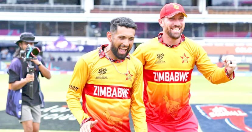 গত বিশ্বকাপে খেলার সুযোগ না পাওয়া জিম্বাবুয়ে এবার শেষ আটে