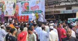 নয়াপল্টনে বিএনপি নেতাকর্মীদের জনস্রোত