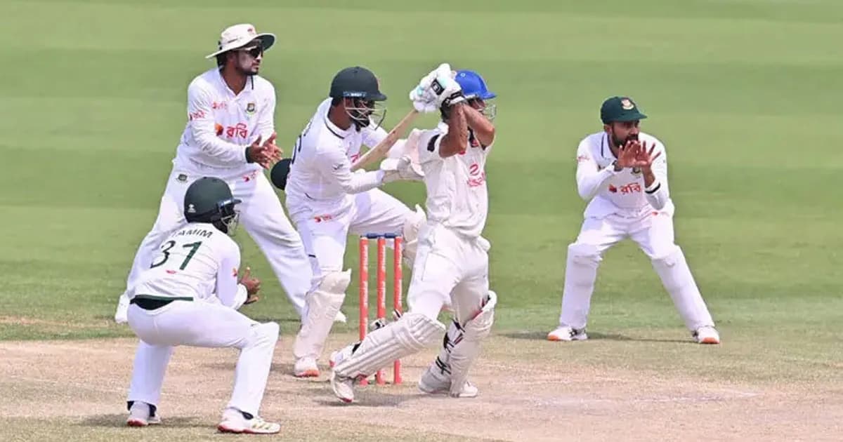 আবুধাবি টেস্টে আফগানদের প্রতিরোধ, জিততে পারল না বাংলাদেশ