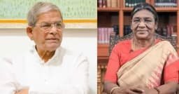 আপনার সঙ্গে কাজ করতে উন্মুখ হয়ে আছি: মির্জা ফখরুলকে ভারতের রাষ্ট্রপতি