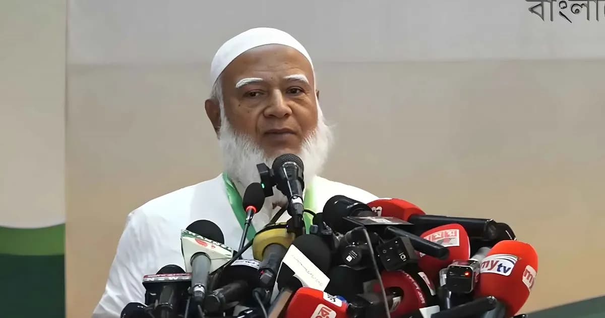 ২৪-এর আন্দোলন ছিল মূল যুদ্ধের রিহার্সেল: জামায়াত আমির