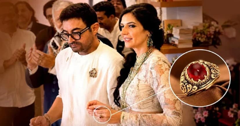 দুর্লভ রুবির আংটিতে গৌরী স্প্র্যাটকে চমকে দিলেন আমির খান