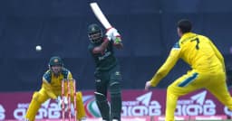 মোসাদ্দেকের দুর্দান্ত ইনিংসে বাংলাদেশের লড়াকু সংগ্রহ