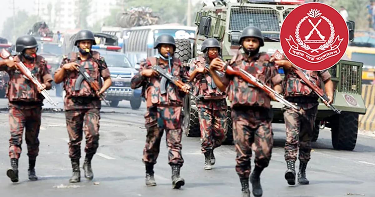 ঢাকাসহ তিন জেলায় ৩৮ প্লাটুন বিজিবি মোতায়েন