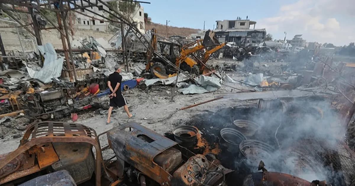 দক্ষিণ লেবাননে ইসরায়েলি বিমান হামলায় নিহত ৩