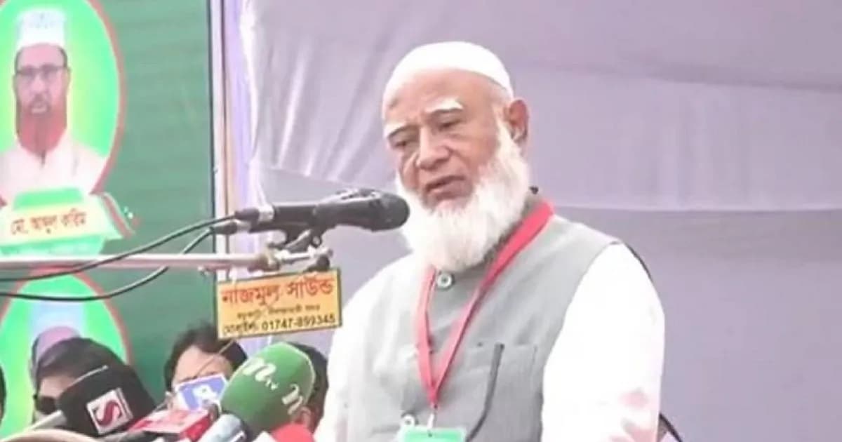 আমরা চাঁদাবাজদের হাতেও সম্মানের কাজ তুলে দেব: জামায়াত আমির