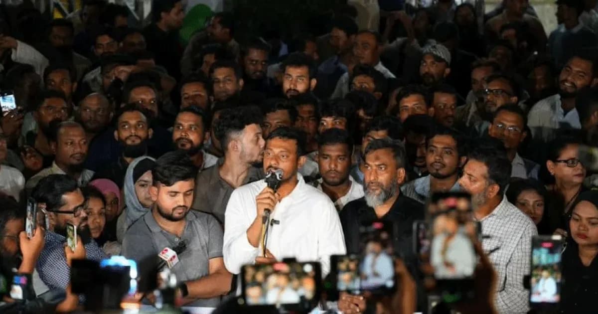 সরকার তিন দাবি মানলে ঢাকায় আর ককটেল ফুটবে না: নাসীরুদ্দীন পাটওয়ারী