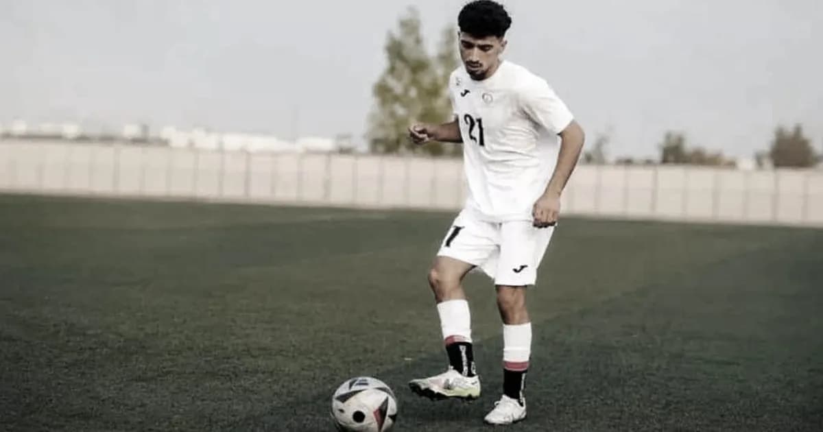 ইসরায়েলিদের গুলিতে ফিলিস্তিনি ফুটবলারের মৃত্যু