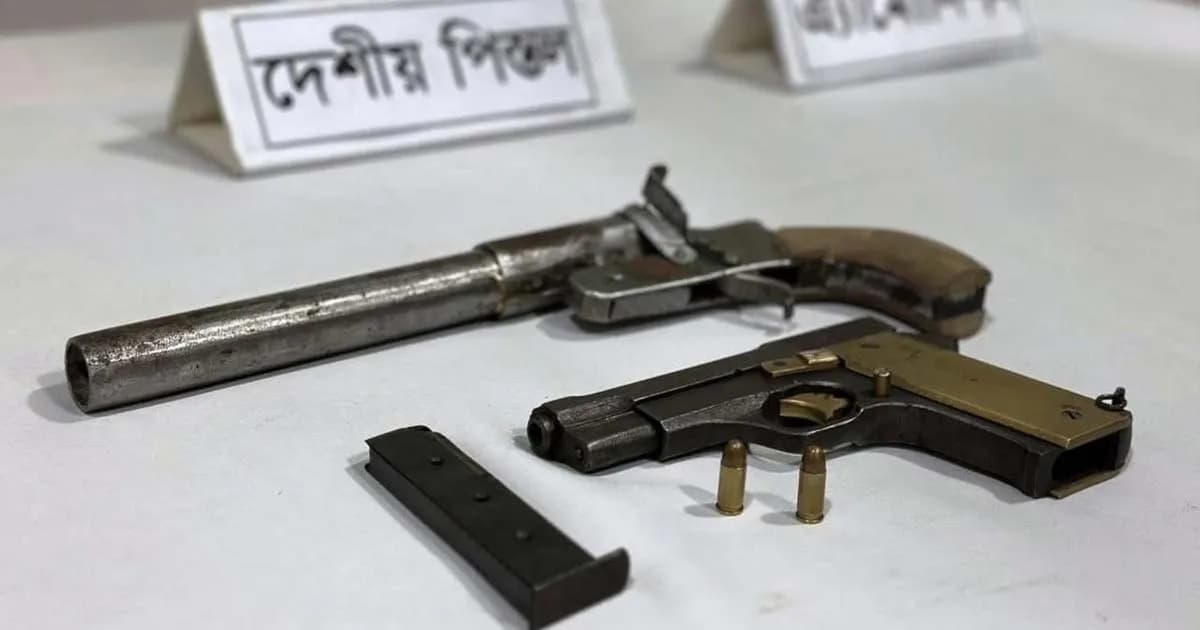 গাংনীতে সেনাবাহিনীর অভিযানে অস্ত্র ও গুলি উদ্ধার