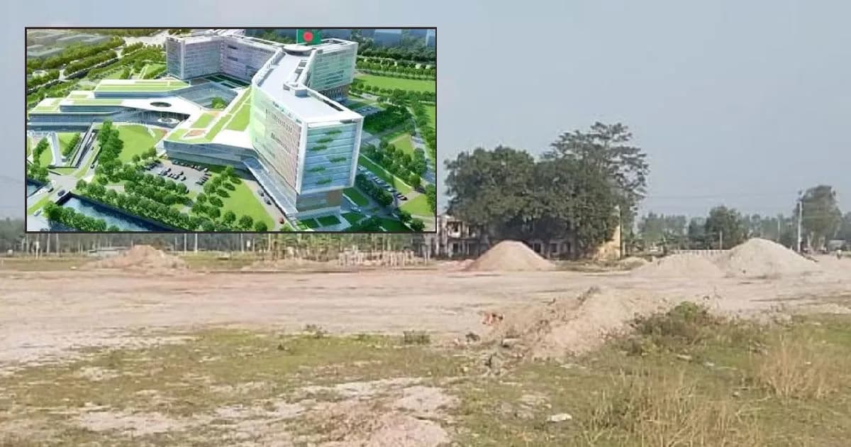 চীনের অনুদানে নীলফামারীতে হচ্ছে ১০০০ শয্যার আধুনিক হাসপাতাল