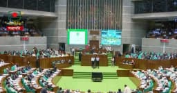 সংবিধান নিয়ে বিতর্ক : সংসদে মুখোমুখি সরকারি ও বিরোধী দল