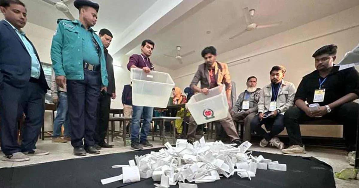 ভোটগ্রহণ শেষ, ফলাফল ঘোষণার অপেক্ষা
