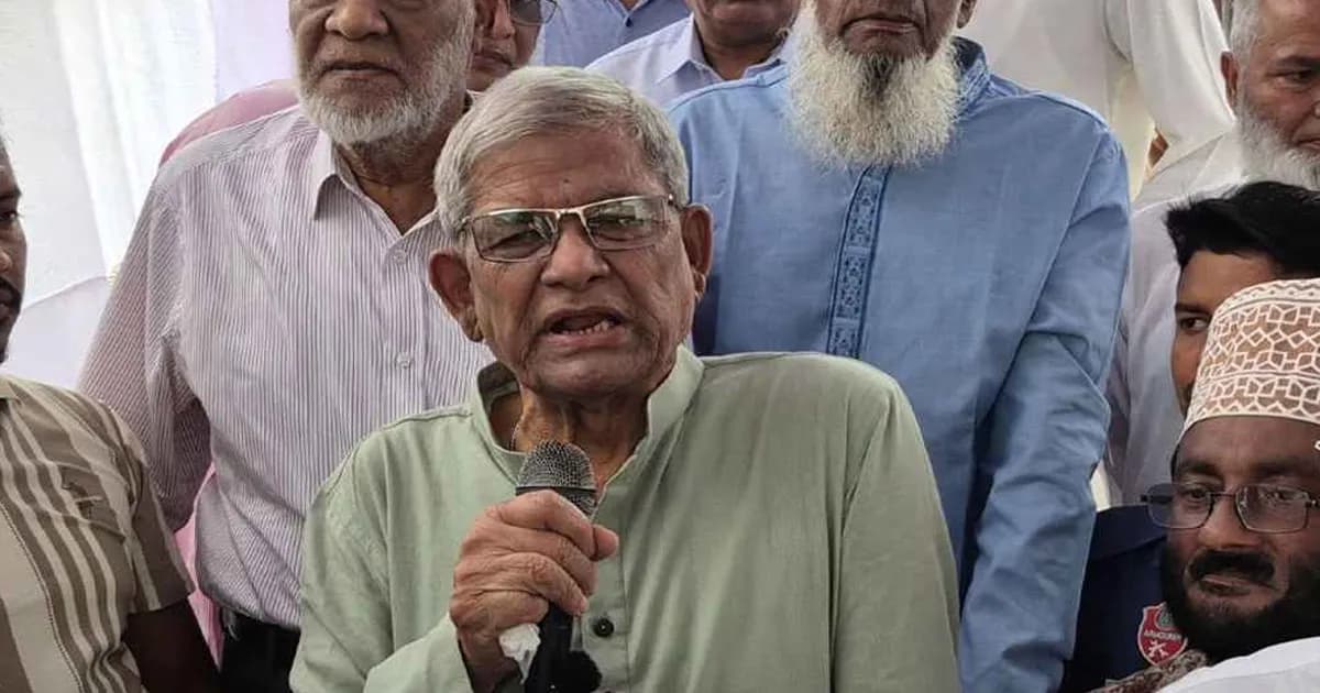 প্রতিশ্রুতি পূরণে সর্বোচ্চ চেষ্টা করব: মির্জা ফখরুল