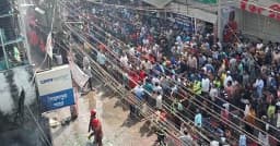 সৈয়দপুরে ঢাকা ব্যাংকের শাখায় ভয়াবহ আগুন