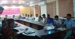 দিরাইয়ে দুর্যোগ ব্যবস্হাপনা কমিটির সক্ষমতা বিষয়ক কর্মশালা