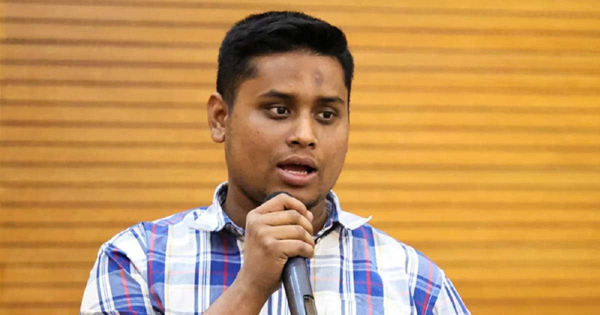 প্রয়োজনে হারব, তবুও জোট নয়-নির্বাচন করব একাই: হাসনাত