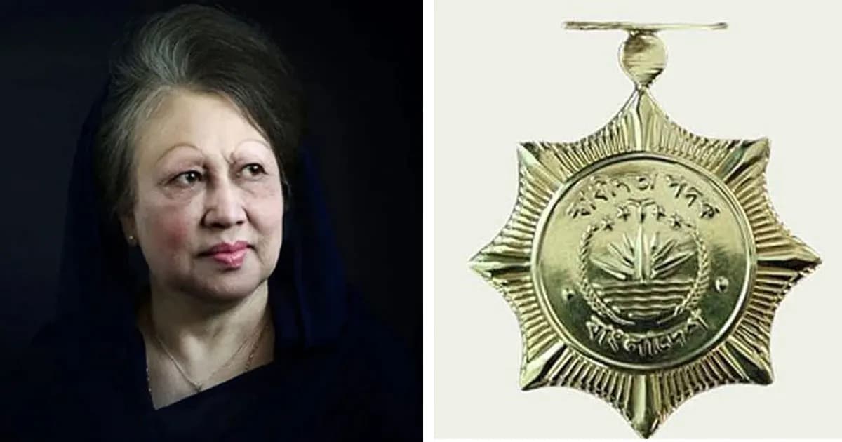 খালেদা জিয়াসহ ২০ ব্যক্তি-প্রতিষ্ঠান পাচ্ছেন স্বাধীনতা পুরস্কার