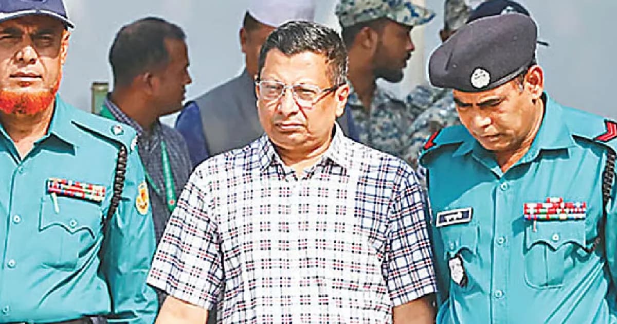 চৌধুরী আব্দুল্লাহ আল-মামুনকে ৫ বছরের কারাদণ্ড