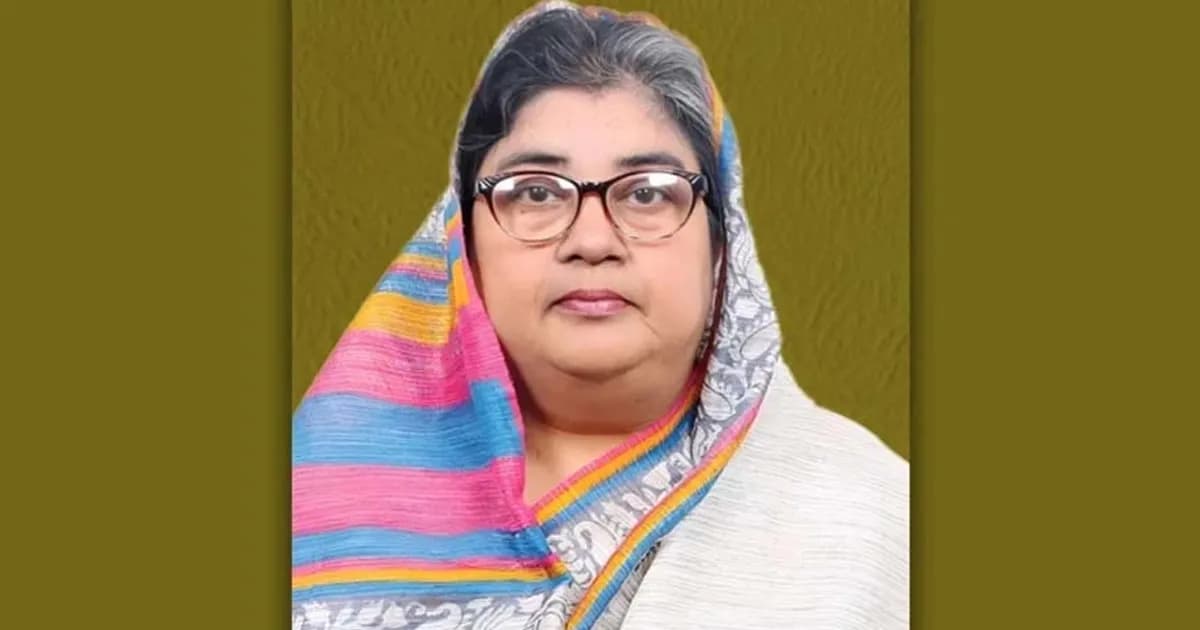 মিষ্টির শূন্য আসনে বিনা প্রতিদ্বন্দ্বিতায় এমপি হচ্ছেন এলিজা জামান
