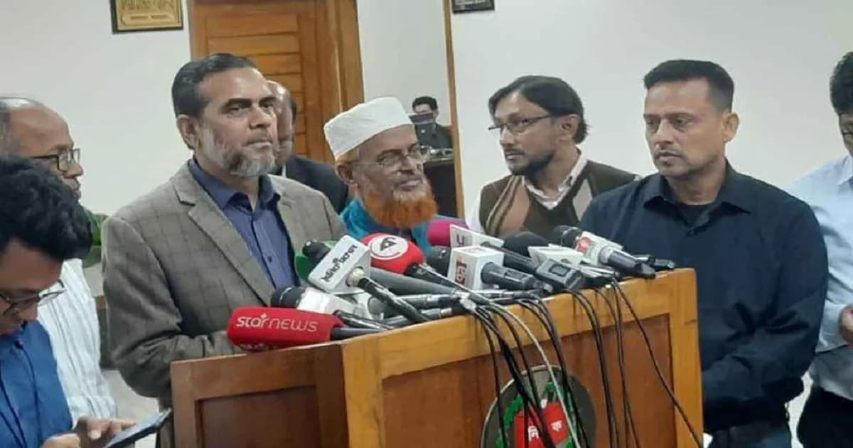 নির্বাচনী সহিংসতা ও নিরাপত্তা বিষয়ে সিইসির দ্বারস্থ জামায়াত