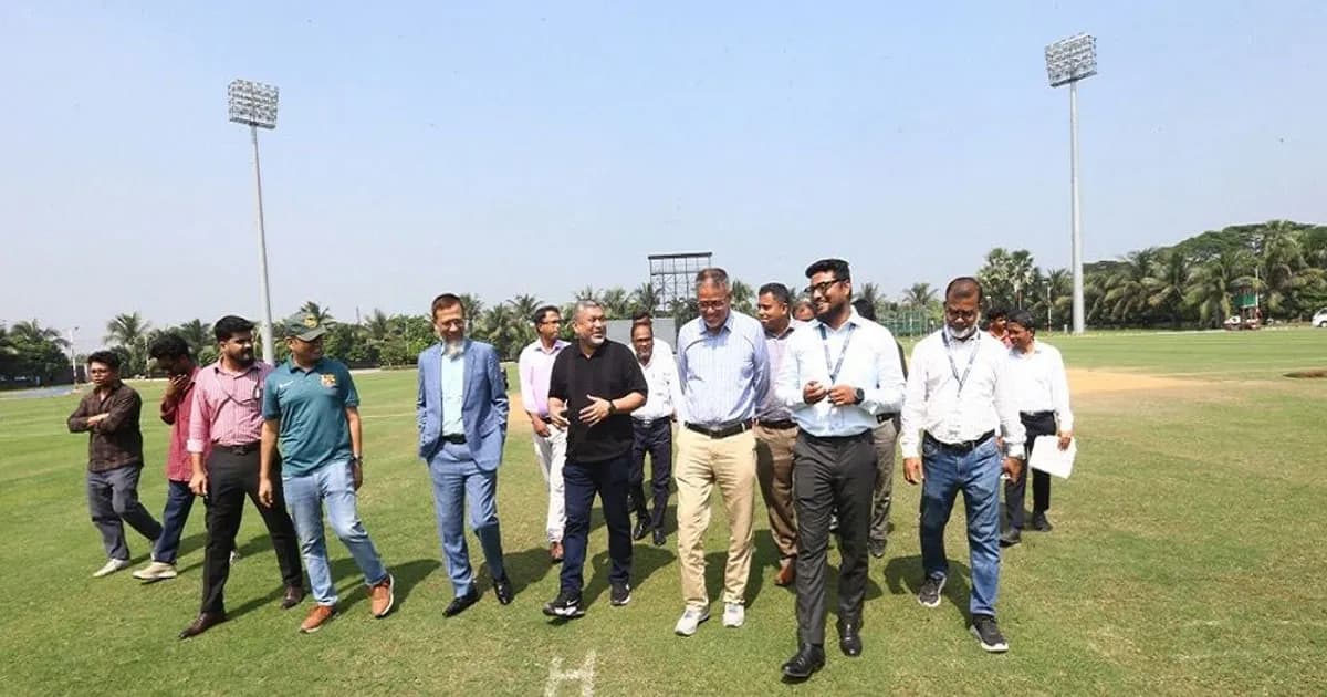 আনভীর ক্রিকেট স্টেডিয়ামের সুযোগ-সুবিধায় সন্তুষ্ট বিসিবি