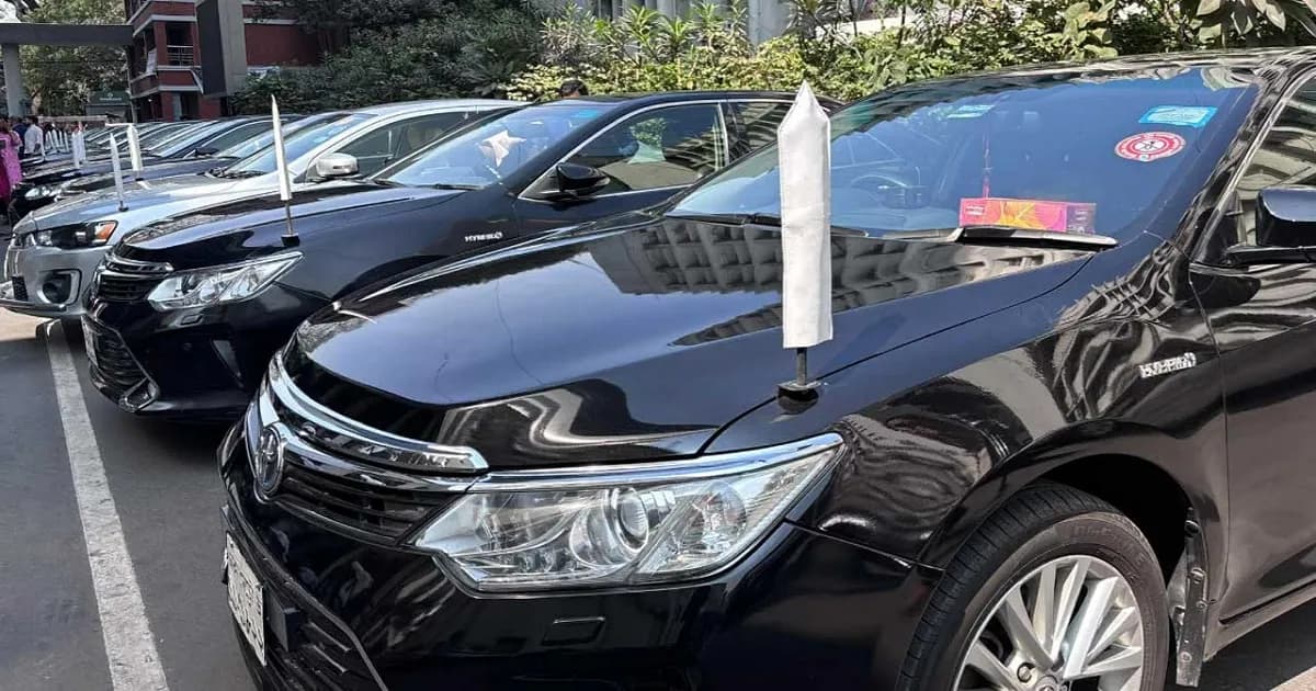 মন্ত্রিসভার প্রস্তুতি : সচিবালয় থেকে সংসদে যাচ্ছে ৪৯টি গাড়ি