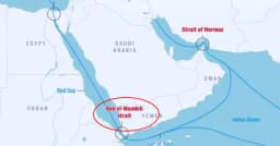 হরমুজের পর বাব আল-মান্দেব প্রণালি অবরোধের হুমকি ইরানের