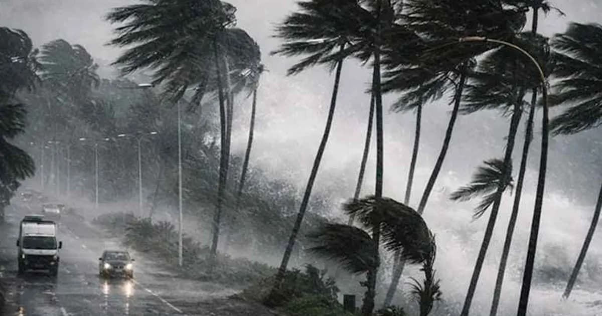 রাতের মধ্যে ৯ অঞ্চলে তীব্র ঝড়ের আভাস