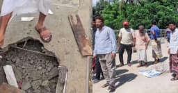 ৭ কোটি টাকার সেতুতে রডের বদলে জিআই তার