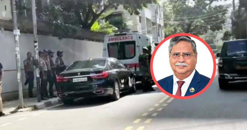 গুলশানের বাসায় ফিরলেন সাবেক রাষ্ট্রপতি মো. সাহাবুদ্দিন