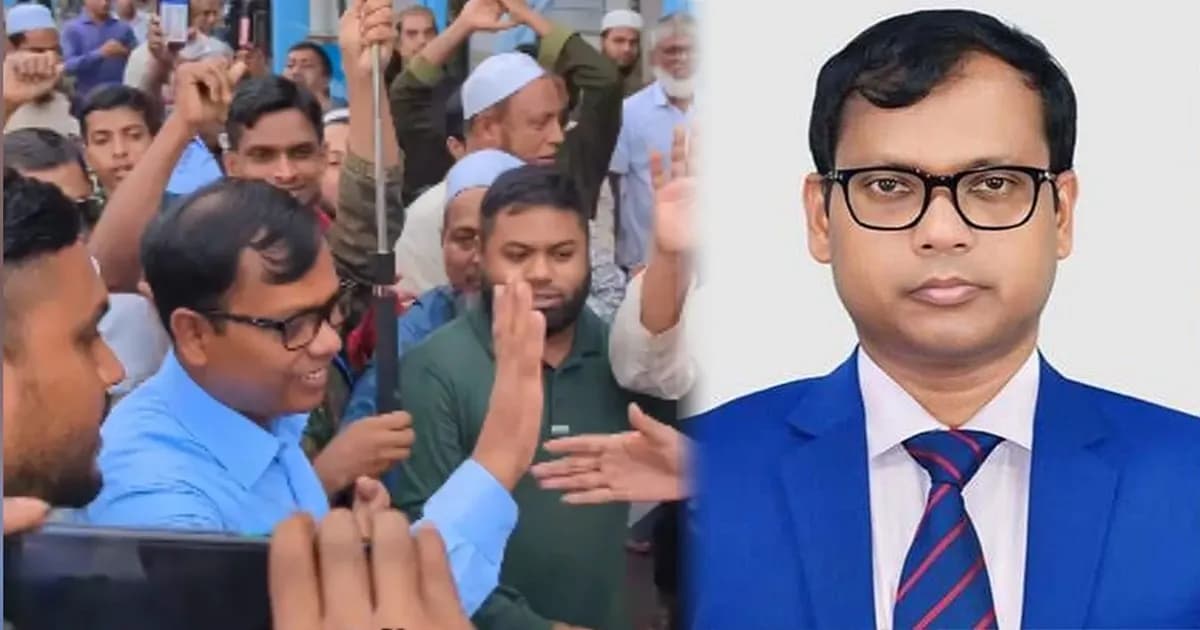 ‘সিলেটবাসীর দরকার, ডিসি সারওয়ার’ স্লোগানে উত্তাল রাজপথ