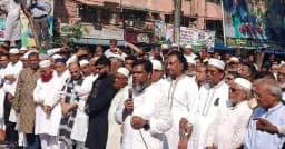 নয়াপল্টনে সালাহউদ্দিন আহমেদের দ্বিতীয় জানাজায় সম্পন্ন