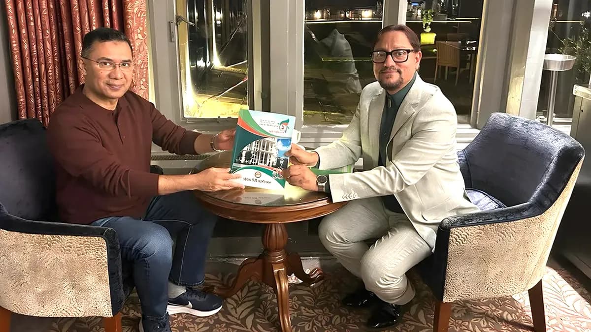 ১৭ বছর পর তারেক রহমানের সঙ্গে সাক্ষাত চসিক মেয়রের