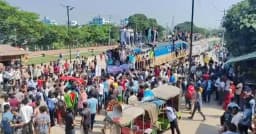 ভৈরবে ট্রেনে হামলার ঘটনায় রেলওয়ে থানায় মামলা