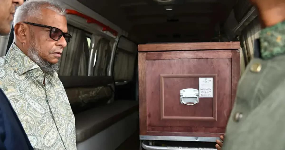 দেশে পৌঁছেছে সৌদিতে ক্ষেপণাস্ত্র হামলায় নিহত প্রবাসী মামুনের মরদেহ