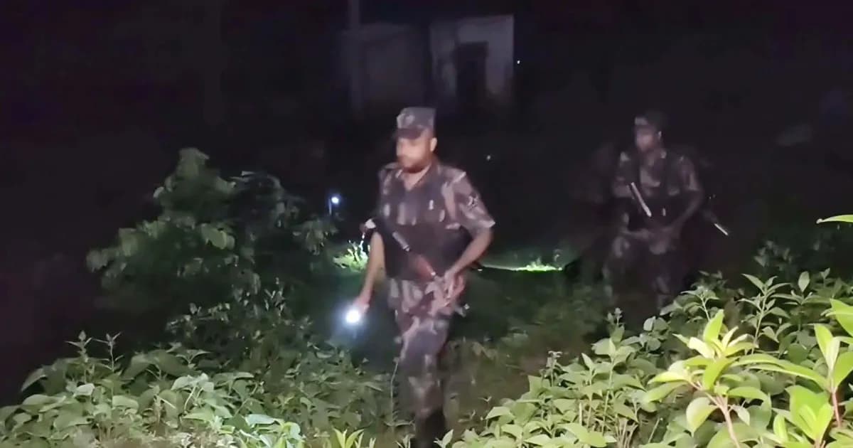চুনারুঘাট সীমান্তে অনুপ্রবেশ ঠেকাতে বিজিবির কড়া নজরদারি